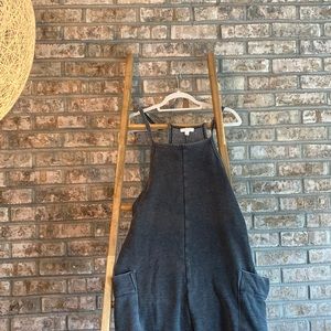 Target Colsie Size Medium. Loose fitted overalls with fleece inside.